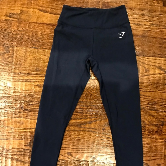 Gymshark Pants - Gymshark never worn deep navy leggings small